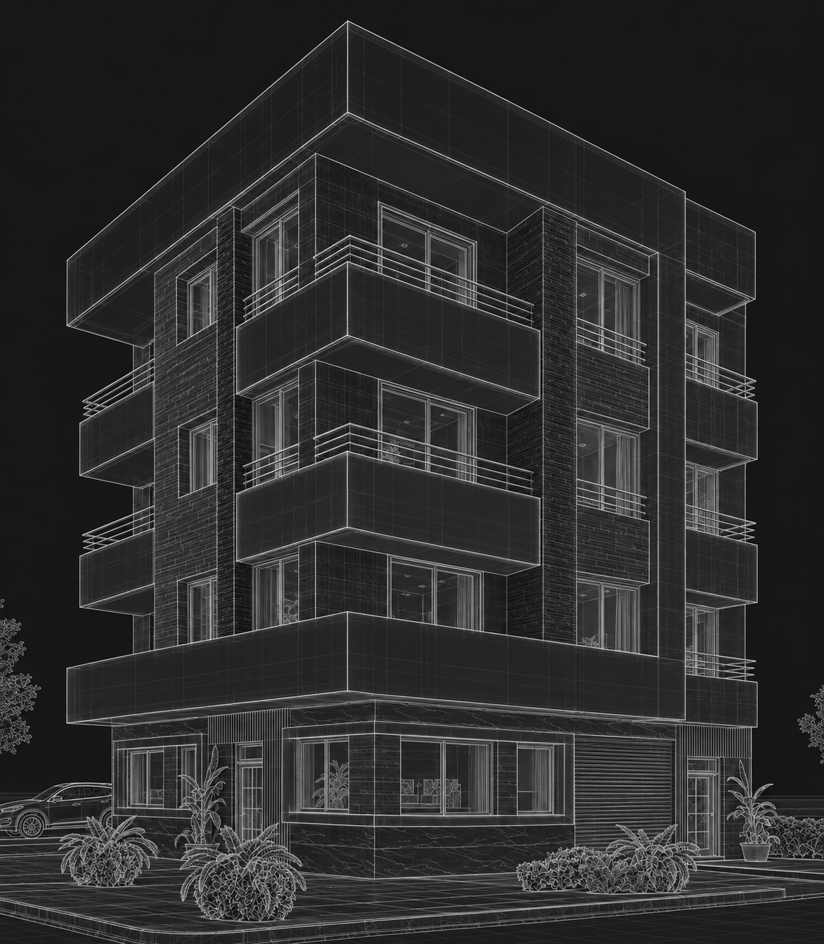 Elammari architectural concept sketch