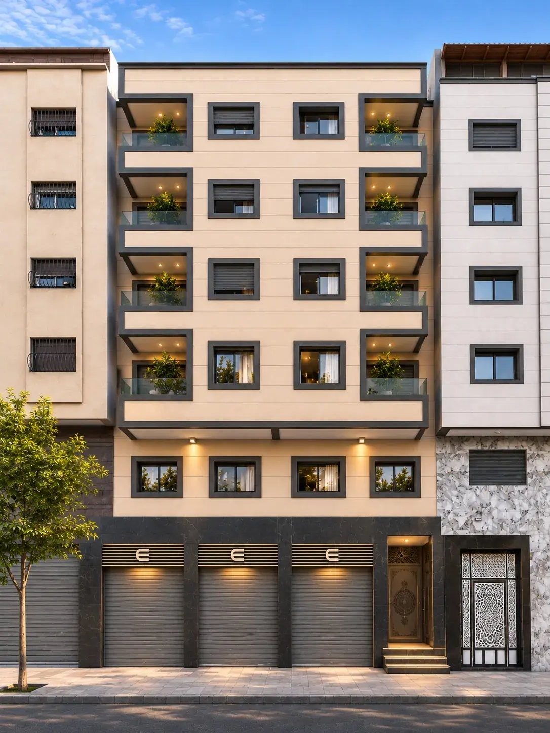 Résidences Al Fath 1, Exterior